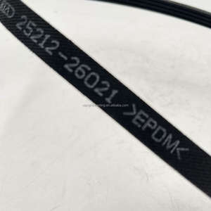 批发高品质WT品牌汽车发电机皮带 OE 25212-26021 适用于雅绅特/i20发动机 4PK845 尺寸 <span class=keywords><strong>2</strong></span>年 - Product Image 5