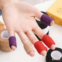 Bande de contention respirante et écologique, non tissée, élastique, auto-adhésive, pour le sport, les entraînements et les premiers secours, unisexe