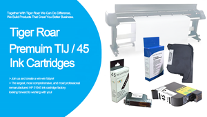 Cartucho de Tinta TigerRoar 45 51645 2580 TIJ 2.5 para Impresora HP 45 TIJ, Cartucho de Tinta para Impresora Industrial de Inyección de Tinta Portátil - Product Image 5