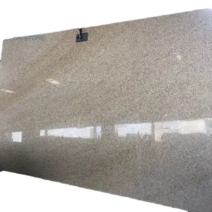 Preço barato chinês pôr do sol g682 ouro granit g682 rústico amarelo granito slab