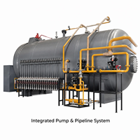 Autoclave composite de grande taille à circulation intelligente et chauffage par circulation, cuve sous pression pour pales d'éoliennes