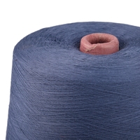 100% Polyester Eco-Friendly Anti-Bacteria Dyed High Tenacity Fancy Yarn Ring Spun Knitting Yarn for Socks
