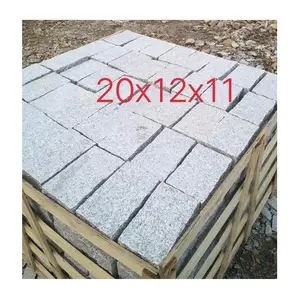 Más barato de granito gris piedra de pavimentación G603 G602 G341