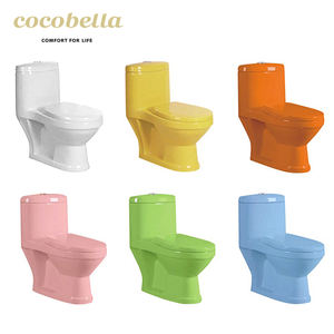Iambella coobbaby — placards d'eau en céramique pour enfants, salle de bains, bol de toilette, monter au sol, moderne, une pièce - Product Image 1