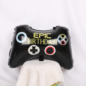 Globos De aluminio con mango De Juego, decoración para fiesta De <span class=keywords><strong>cumpleaños</strong></span>, videojuego, al por mayor, nuevo diseño - Product Image 5