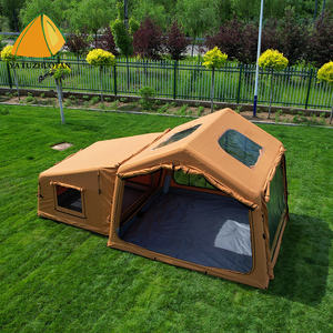 Tente Gonflable Automatique de Luxe Grande Taille, Tissu Coton Imperméable Épais, pour Camping Extérieur Portable et Abri Anti-Pluie – Prix d'Usine - Product Image 2