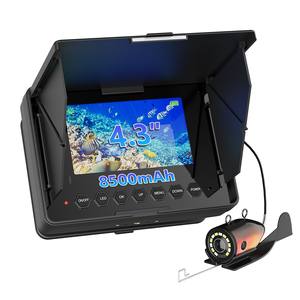 4.3 "pouces 30M 1200TVL canne à pêche caméra sous-marine 6 pièces LED blanches et 6 pièces lampe infrarouge pour la pêche sur glace/<span class=keywords><strong>mer</strong></span>/rivière - Product Image 5