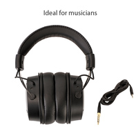 Audfine DH1771 OEM Headphone Studio Profesional Over-Ear Berkabel dengan Jack 3.5mm untuk CDJ & Mixing