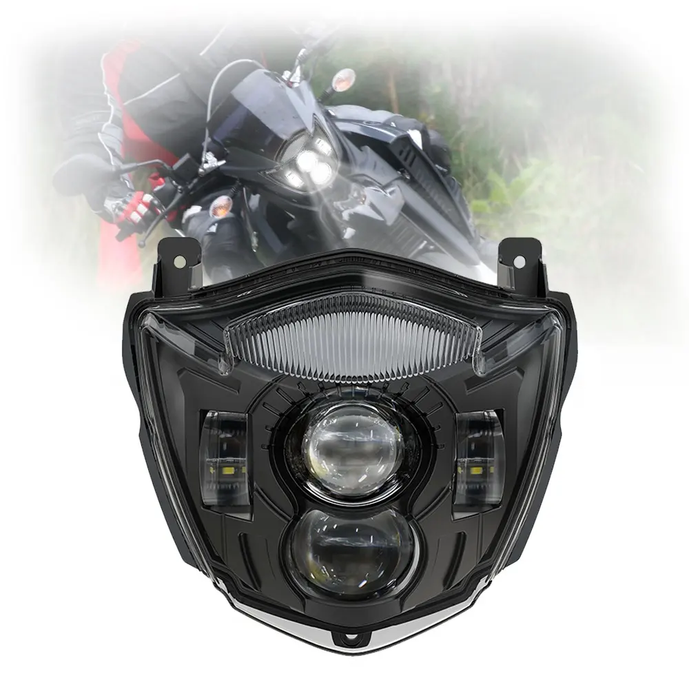 Yamaha Headlight r far için 2004-2016 Yamaha Yamaha x XT 660 XR Moto bisiklet aydınlatma parçaları