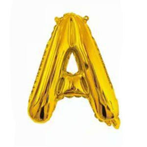 Ballon en aluminium doré fin de 16 pouces, lettre dorée brillante, décoration de mariage, ballon en <span class=keywords><strong>film</strong></span> - Product Image 6