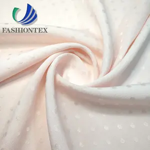 Fashiontex, бесплатные образцы, индивидуальная 75D поддельная пряжа woven100% полиэстер, шифон, жаккардовая ткань для платья
