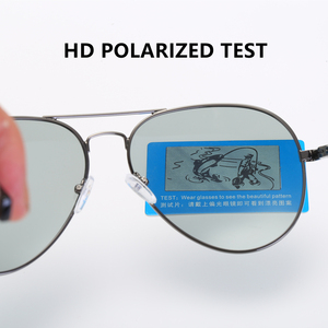 Pilote homme polarisé photochromique occhiali da semelle donna muold lecture populaire irrégulière surdimensionnée <span class=keywords><strong>master</strong></span> lunettes de soleil - Product Image 3