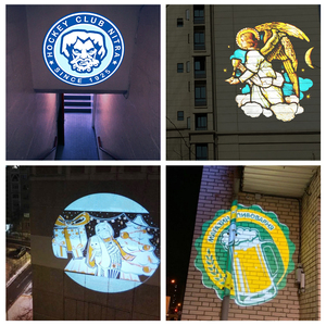 60 wát LED gobo hiệu ứng máy chiếu ánh sáng xoay quảng cáo ánh sáng ngoài trời dấu hiệu tĩnh đường phố LED logo máy chiếu quảng cáo đèn - Product Image 3