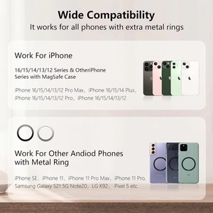 Supporto da Tavolo Magnetico Pieghevole in Lega di Alluminio con Rotazione a 360° per iPhone 17 16 15 14 13 12 Pro Max - Product Image 6