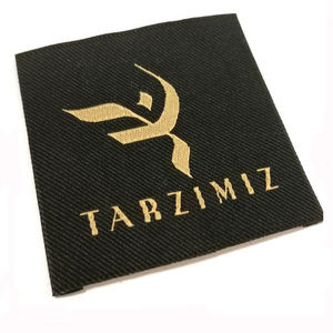 ملصق منسوج عالي الكثافة بشعار مخصص للملابس والبدلات، شعار مطاطي - Product Image 6