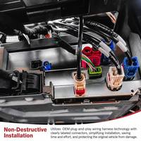 Système d'éclairage ambiant de tableau de bord de luxe V300 pour Mercedes Vito W447, éclairage d'ambiance LED, double écran, kit d'intérieur de cockpit