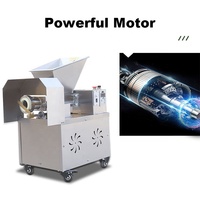 Machine de distribution de pâte de pain, appareil à percer automatique et réglable, moulage de petits pains farcis, avec coupe