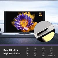Câble HDMI ultra haute vitesse 8K jusqu'à 48 Gbps de taux de transfert, couleur profonde 240hz 48 bits