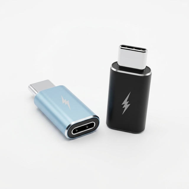 Bulk Wholesale Aluminum Type-C to 8-Pin Female Quick Charging Adapter IO S to USB C Converter for Mobile Phones AC Output