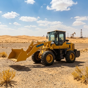 Agricultural 1.5 Ton Diesel Wheel Loader 0.65m Bucket Capacity | Grain Feed Handling Equipment | Supports Full Container Bulk - Product Image 1