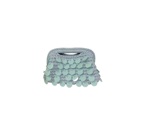 Sac à <span class=keywords><strong>main</strong></span> en tissu à sequins multicolores tissé à la <span class=keywords><strong>main</strong></span>, nouveau style d'automne, sac à <span class=keywords><strong>main</strong></span> pour femmes, sac à <span class=keywords><strong>main</strong></span> de soirée, sacs à <span class=keywords><strong>main</strong></span> de haute qualité - Product Image 4