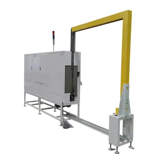 Strapping force automatic horizontal/vertical pallet strapping machine for building materials industry