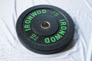 Plaques de poids en <span class=keywords><strong>caoutchouc</strong></span> <span class=keywords><strong>naturel</strong></span> de haute qualité, élégantes, pour la musculation en salle de sport, Hitemp - Product Image 4
