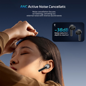 Audífonos Inalámbricos J8 Pro con Bluetooth para Juegos, Audífonos TWS con Cancelación de Ruido ANC y ENC para Correr - Product Image 4