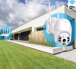 Cámara CCTV PTZ Hd con <span class=keywords><strong>Wifi</strong></span> para exteriores, videocámara de red <span class=keywords><strong>IP</strong></span> a Color, para garaje y almacén nocturno - Product Image 4
