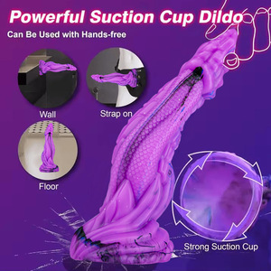 Dildo de Silicona Suave para Adultos con Característica Impermeable, Tentáculos de Pulpo de Colores Mezclados, Tapón Anal para Mujeres, Talla L - Product Image 4