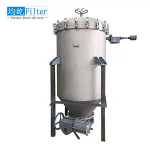 Stainless steel candle filter, catalyst filtration and separation in the chemical industry