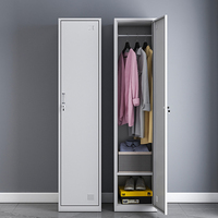 Armoire de rangement pliable en métal moderne pour la maison, le bureau, l'école, l'organisation de vêtements en acier pour la chambre à coucher et l'hôtel