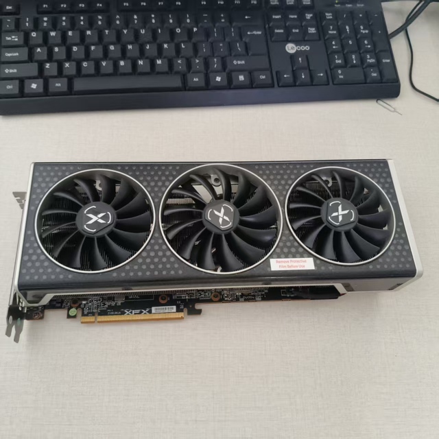 99%NEW AMD Radeon RX 6750 XT OC 12GB Graphics Card RX6750XT GDDR6 192-bit GPU Gaming Graphics Card