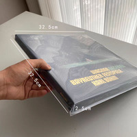 Fundas de Plástico OPP Autoadhesivas a Prueba de Polvo para Discos de Vinilo de 12 Pulgadas, Transparentes, Gruesas, para 4 LP, con Etiqueta Personalizada, Embalaje en Caja de Cartón/Papel