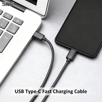 Câble USB-C vers USB-C 100W PD 20V 5A pour ordinateur portable, tablette, smartphone, scanner de codes-barres, imprimante, charge rapide, transfert de données