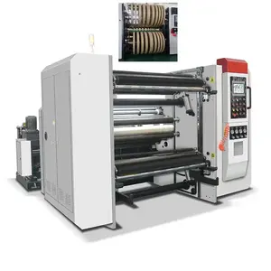 1600mm Roll Slitting Machine Automatic Label Jumbo Paper Roll Cutter Slitter Rewinder