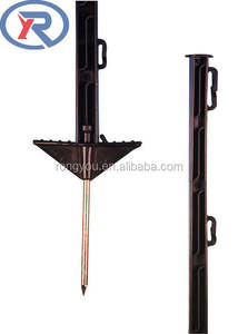 Poteaux en plastique noir ou blanc / Poteaux en polyéthylène pour clôture électrique de 48 pouces - Product Image 6