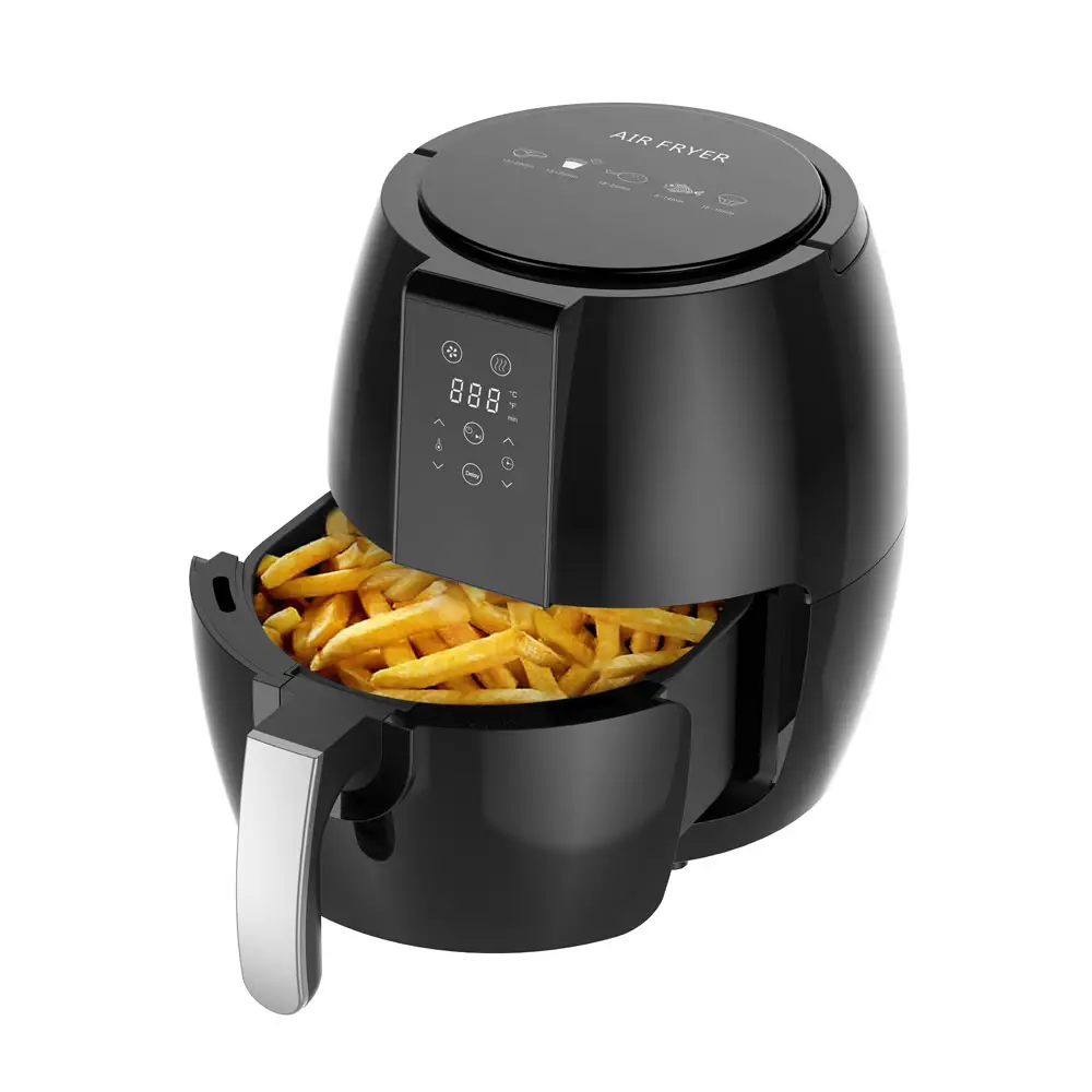 New Digital Kitchen Appliance Fast Cooking Hot Oilless 4.5L Air Fryer Without Oil 1/4 in
