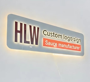 Letrero LED Personalizado de Fácil Instalación del Fabricante Original, Logotipo de Empresa con Retroiluminación, <span class=keywords><strong>Letras</strong></span> LED para Nombre de Marca de Oficina o Empresa - Product Image 2