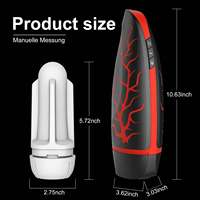 Automatische und manuelle künstliche Vagina mit 5 Saugmodi – Masturbationsbecher und Saugmaschine für Männer