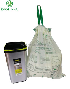 Grs ODM thơm hộ gia đình rác dây rút túi rác phân hủy sinh học trashbags 13 30 gallon cao Nhà Bếp Dây Kéo Thùng rác Túi - Product Image 4