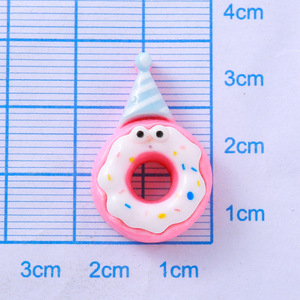 เครื่องประดับเรซิ่นรูปขนมหวานน่ารัก สำหรับตกแต่งเคสมือถือ DIY อุปกรณ์เสริมรองเท้า - Product Image 3