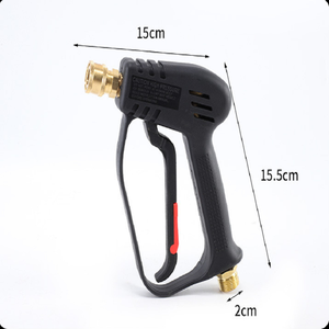 Sinodiving 洗车器 铜质洗车机 高压水枪 4000psi 洗车器 M22-14 家用短枪 快插式 - Product Image 4