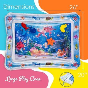 Tapis d'eau gonflable de qualité supérieure <span class=keywords><strong>pour</strong></span> le centre d'activités <span class=keywords><strong>pour</strong></span> nourrissons et tout-petits <span class=keywords><strong>pour</strong></span> la maison stimulant la croissance et le plaisir - Product Image 5