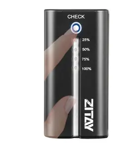 ZITAY NP-F550-NP-F970NP-F750 baterai Lithium-Ion isi ulang layar sentuh baterai tersisa untuk BMPCC 6KPRO/Z150