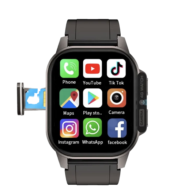 SIM Camera Relojes Smart Watch Smart 4G Phone Call App Market Multi-functionals Waterproof Sports Smartwatch GPS SOS