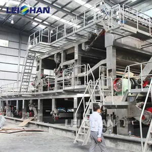 Waste Pulp Corrugated Paperboard Carton Industry Production Line/2 Ply 5ply Corrugated Cardboard Production Line