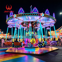 Manège Attrayant Chaise Volante de Carnaval pour Complexes et Plazas – Équipement d'Amusement Extérieur à Grande Échelle