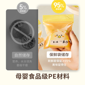HeDouC Food Storage Bags 36Pcs Xs 30Pcs S Freshness Locking For Fruits Vegetables Refrigerator Use - Product Image 2