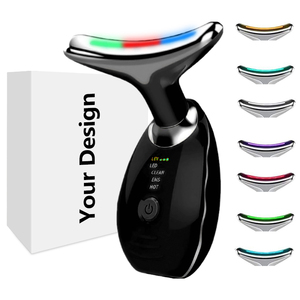 Masajeador Facial y de Cuello SPA para el Hogar, Dispositivo de Belleza Recargable de Mano para el Cuidado de la Piel en el Hogar - Product Image 1